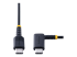 R2CCR-15C-USB-CABLE - StarTech.com 6in (15cm) USB C Charging Cable Right Angle, 60W PD 3A, Heavy Duty Fast Charge USB-C Cable, USB 2.0 Type-C, Durable and Rugged Aramid Fiber, S20/iPad/Pixel - Front