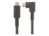 RUSB31CC1MBR - StarTech.com 3ft (1m) Rugged Right Angle USB-C Cable, USB 10 Gbps, USB C to C Data Transfer Cable, 4K 60Hz DP Alt Mode, 100W Power Delivery - Front