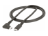 RUSB31CC1MBR - StarTech.com 3ft (1m) Rugged Right Angle USB-C Cable, USB 10 Gbps, USB C to C Data Transfer Cable, 4K 60Hz DP Alt Mode, 100W Power Delivery - Right-angle