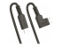 RUSB31CC1MBR - StarTech.com 3ft (1m) Rugged Right Angle USB-C Cable, USB 10 Gbps, USB C to C Data Transfer Cable, 4K 60Hz DP Alt Mode, 100W Power Delivery - Left-angle